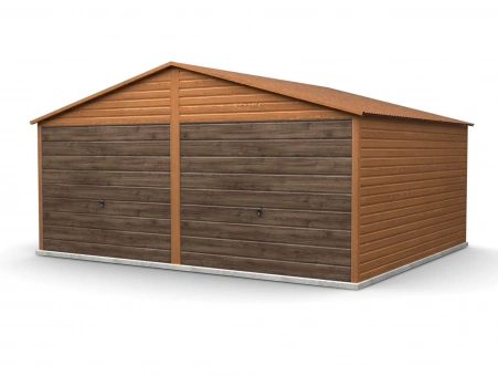 Skardinis garažas Premium 18