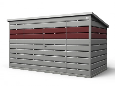 Šiukšlių konteinerių stoginė 13