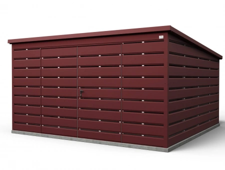 Šiukšlių konteinerių stoginė 4