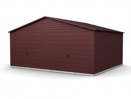 Skardinis garažas Premium 14