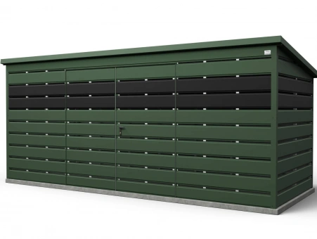 Šiukšlių konteinerių stoginė 15