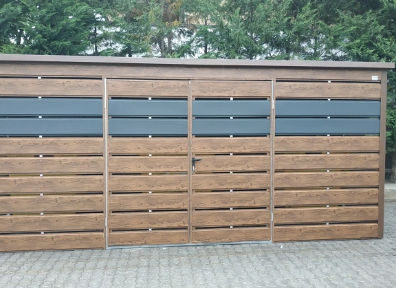 Šiukšlių konteinerių stoginės 301