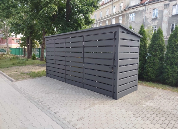 Šiukšlių konteinerių stoginės 521
