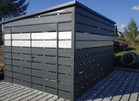 Šiukšlių konteinerių stoginės 333