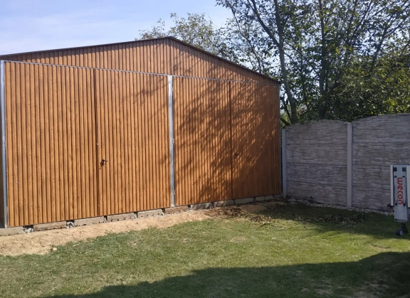 Akrilinės skardos garažų galerija 171