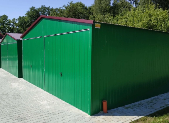 Akrilinės skardos garažų galerija 46