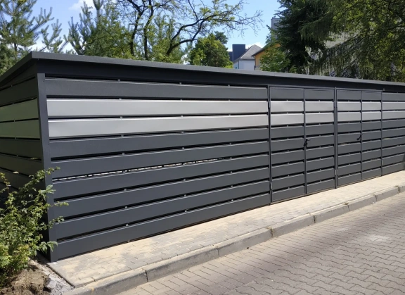 Šiukšlių konteinerių stoginės 318