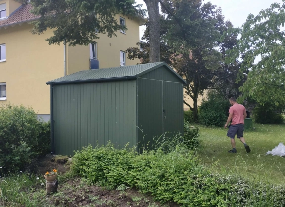 Akrilinės skardos garažų galerija 23