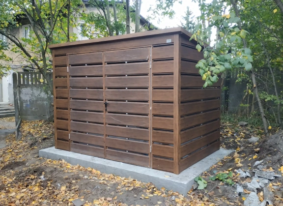 Šiukšlių konteinerių stoginės 212