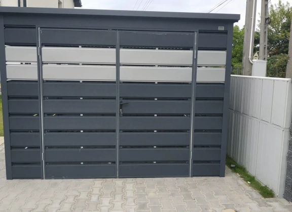 Šiukšlių konteinerių stoginės 148