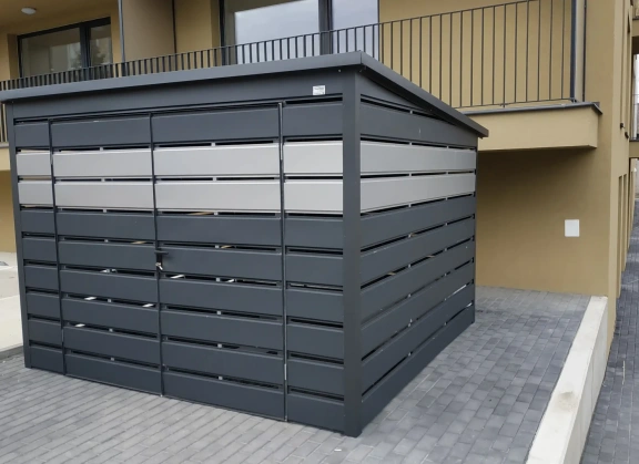 Šiukšlių konteinerių stoginės 108