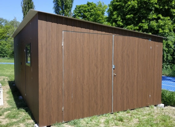 Akrilinės skardos garažų galerija 206