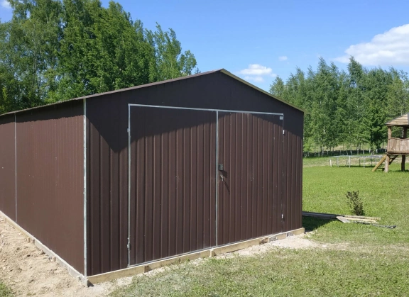 Akrilinės skardos garažų galerija 20