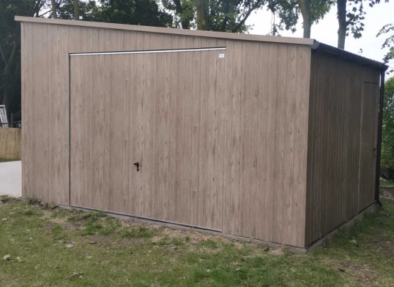 Akrilinės skardos garažų galerija 275