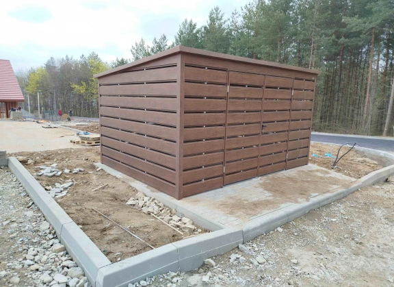 Šiukšlių konteinerių stoginės 469