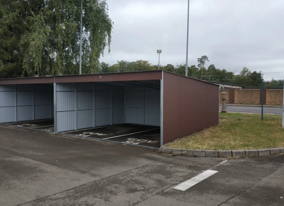 Akrilinės skardos garažų galerija 223