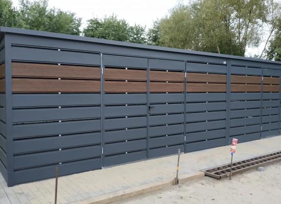 Šiukšlių konteinerių stoginės 342