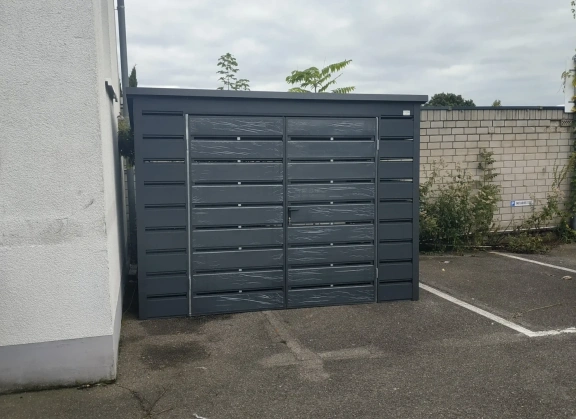 Šiukšlių konteinerių stoginės 186