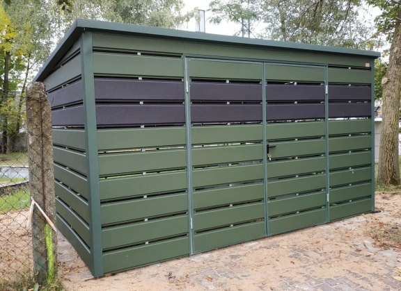 Šiukšlių konteinerių stoginės 203