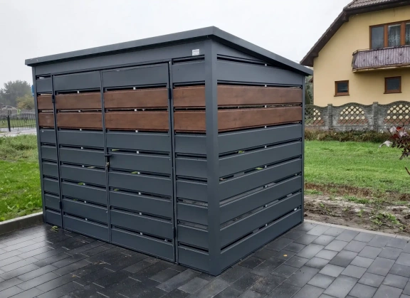Šiukšlių konteinerių stoginės 223