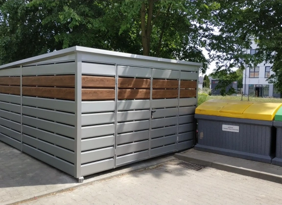 Šiukšlių konteinerių stoginės 290