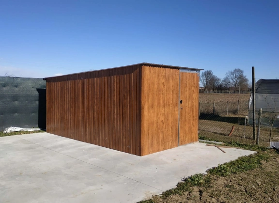 Akrilinės skardos garažų galerija 66