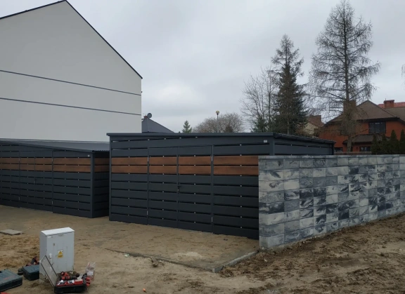 Šiukšlių konteinerių stoginės 275