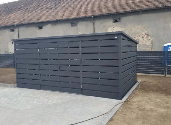 Šiukšlių konteinerių stoginės 281