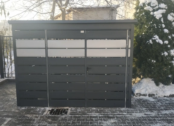 Šiukšlių konteinerių stoginės 238