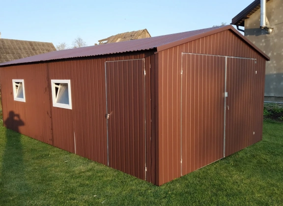 Akrilinės skardos garažų galerija 223