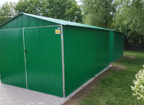 Akrilinės skardos garažų galerija 14