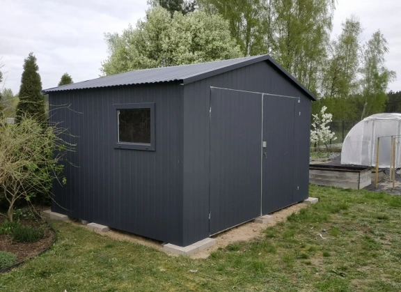 Akrilinės skardos garažų galerija 232