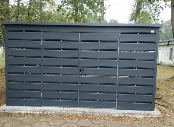 Šiukšlių konteinerių stoginės 344
