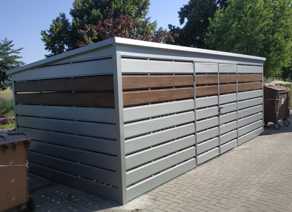 Šiukšlių konteinerių stoginės 307